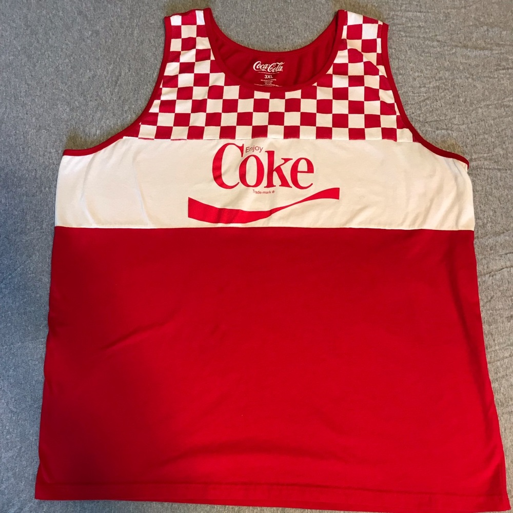 Coke a cola tank top